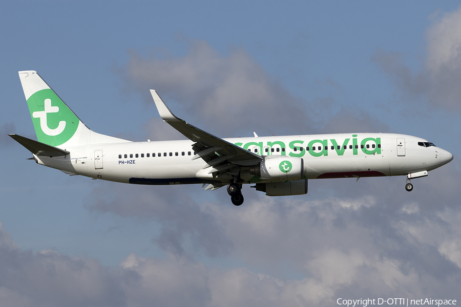 Transavia Boeing 737-8K2 (PH-HZE) | Photo 530040