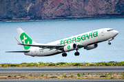 Transavia Boeing 737-8K2 (PH-HZE) at  Gran Canaria, Spain