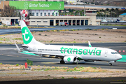Transavia Boeing 737-8K2 (PH-HZE) at  Gran Canaria, Spain