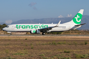 Transavia Boeing 737-8K2 (PH-HZE) at  Palma De Mallorca - Son San Juan, Spain