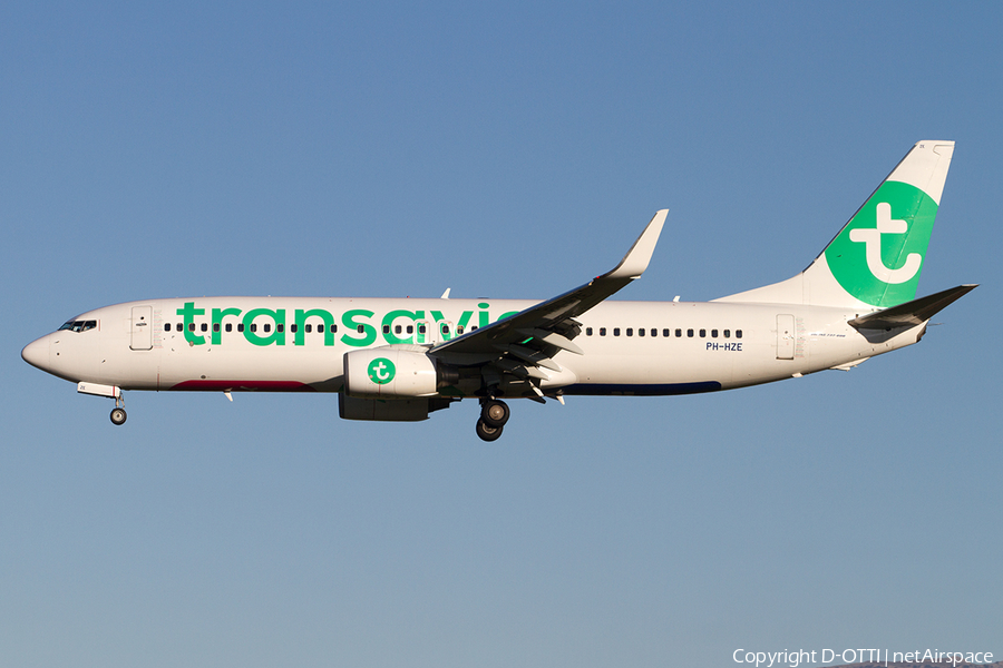 Transavia Boeing 737-8K2 (PH-HZE) | Photo 523667