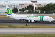 Transavia Boeing 737-8K2 (PH-HZF) at  Lisbon - Portela, Portugal