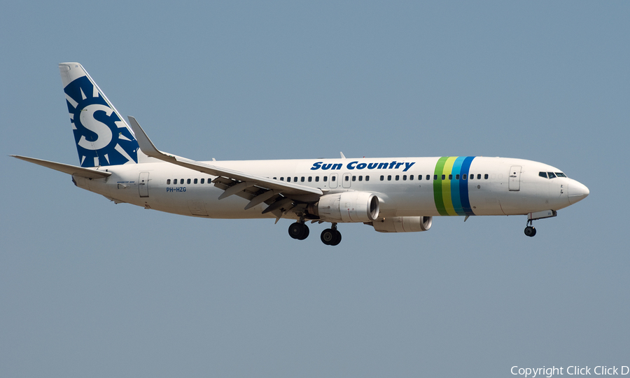 Sun Country Airlines Boeing 737-8K2 (PH-HZG) | Photo 3563