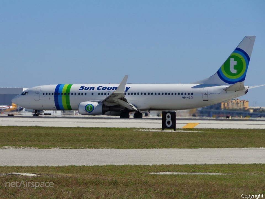 Sun Country Airlines Boeing 737-8K2 (PH-HZG) | Photo 154388