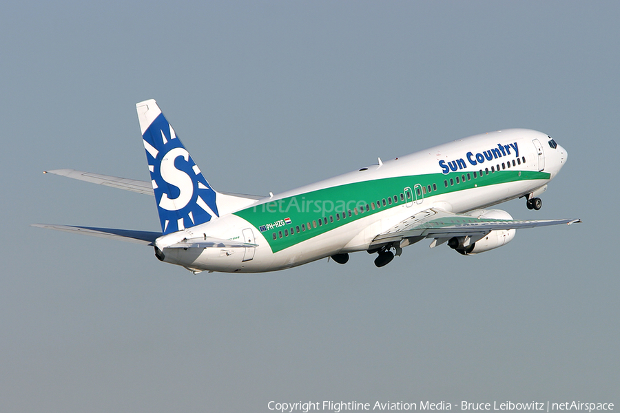Sun Country Airlines Boeing 737-8K2 (PH-HZG) | Photo 179701