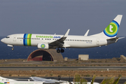 Transavia Boeing 737-8K2 (PH-HZG) at  Gran Canaria, Spain