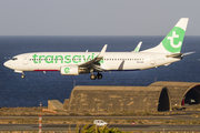 Transavia Boeing 737-8K2 (PH-HZI) at  Gran Canaria, Spain