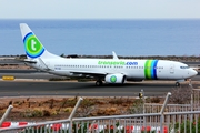 Transavia Boeing 737-8K2 (PH-HZI) at  Gran Canaria, Spain