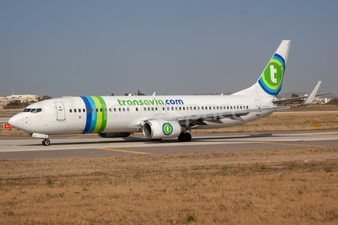 Transavia Boeing 737-8K2 (PH-HZI) at  Luqa - Malta International, Malta