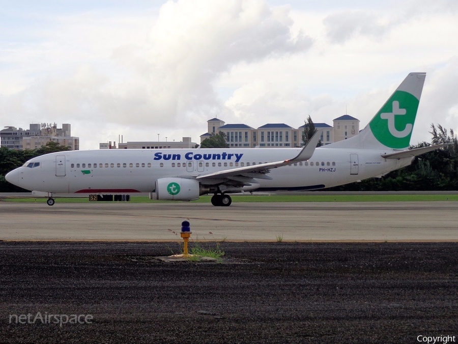 Sun Country Airlines Boeing 737-8K2 (PH-HZJ) | Photo 130718