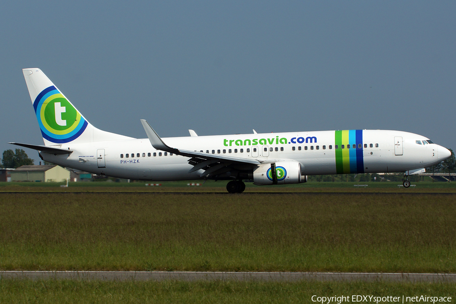 Transavia Boeing 737-8K2 (PH-HZK) | Photo 291222