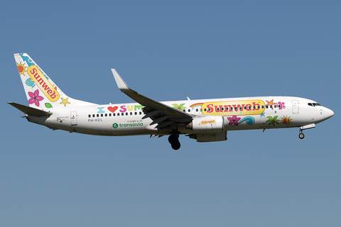 Transavia Boeing 737-8K2 (PH-HZL) at  Amsterdam - Schiphol, Netherlands