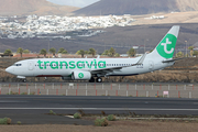 Transavia Boeing 737-8K2 (PH-HZN) at  Lanzarote - Arrecife, Spain