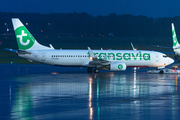 Transavia Boeing 737-8K2 (PH-HZN) at  Eindhoven, Netherlands