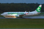 Transavia Boeing 737-8K2 (PH-HZN) at  Eindhoven, Netherlands