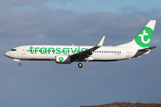 Transavia Boeing 737-8K2 (PH-HZN) at  Gran Canaria, Spain