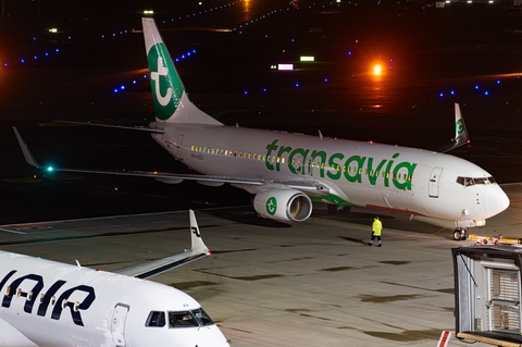 Transavia Boeing 737-8K2 (PH-HZV) at  Hamburg - Fuhlsbuettel (Helmut Schmidt), Germany