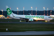 Transavia Boeing 737-8K2 (PH-HZV) at  Hamburg - Fuhlsbuettel (Helmut Schmidt), Germany