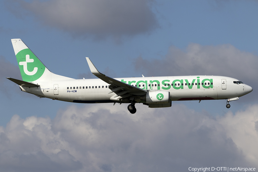 Transavia Boeing 737-8K2 (PH-HZW) | Photo 530036