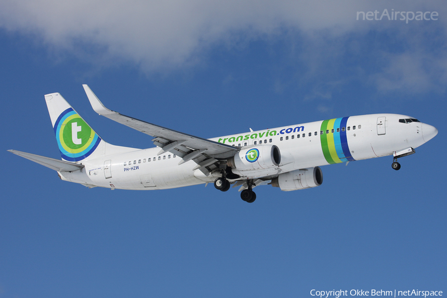 Transavia Boeing 737-8K2 (PH-HZW) | Photo 38660