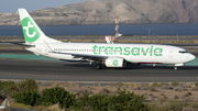 Transavia Boeing 737-8K2 (PH-HZW) at  Gran Canaria, Spain