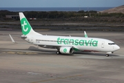 Transavia Boeing 737-8K2 (PH-HZW) at  Gran Canaria, Spain