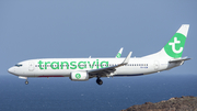 Transavia Boeing 737-8K2 (PH-HZW) at  Gran Canaria, Spain