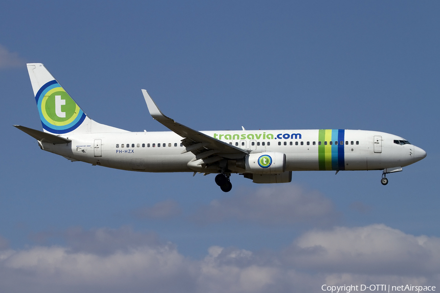 Transavia Boeing 737-8K2 (PH-HZX) | Photo 404419