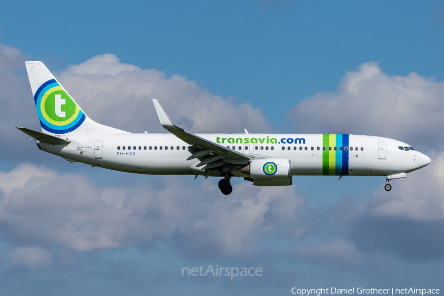 Transavia Boeing 737-8K2 (PH-HZX) | Photo 90009