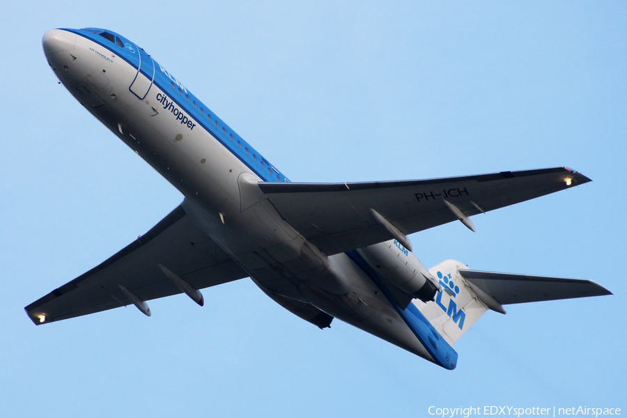 KLM Cityhopper Fokker 70 (PH-JCH) | Photo 291765