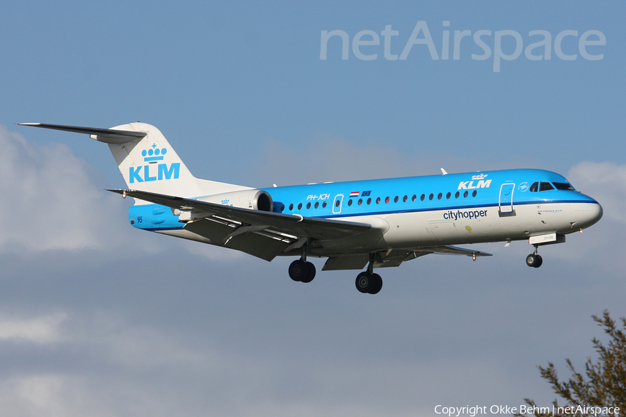 KLM Cityhopper Fokker 70 (PH-JCH) | Photo 84626