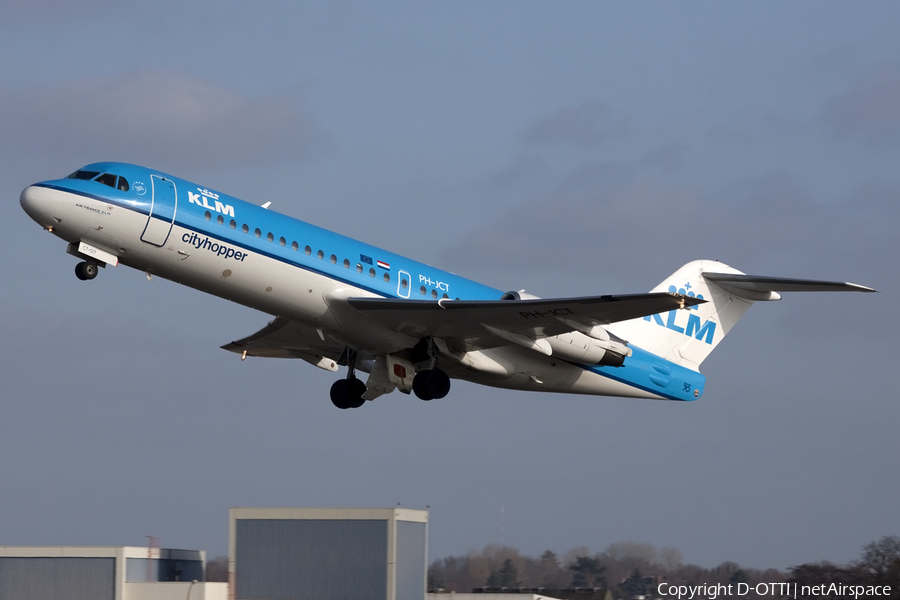 KLM Cityhopper Fokker 70 (PH-JCT) | Photo 401445