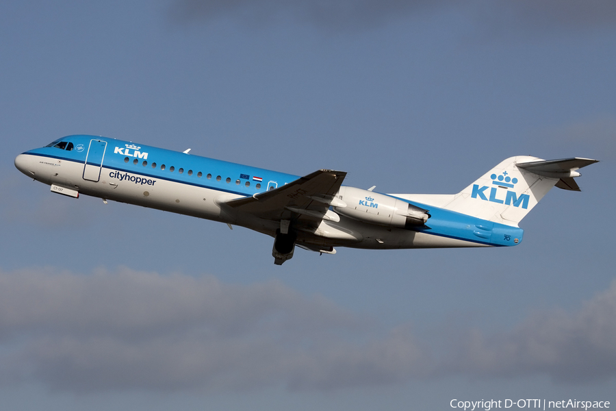 KLM Cityhopper Fokker 70 (PH-JCT) | Photo 401446