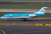 KLM Cityhopper Fokker 70 (PH-JCT) at  Dusseldorf - International, Germany