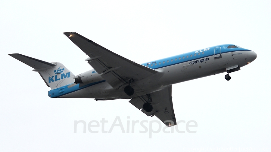 KLM Cityhopper Fokker 70 (PH-JCT) | Photo 208231