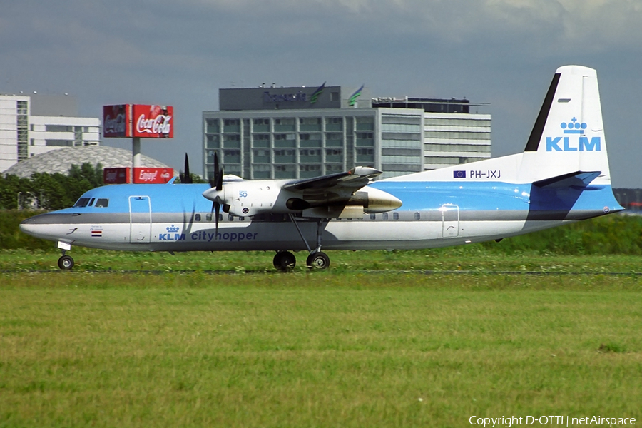 KLM Cityhopper Fokker 50 (PH-JXJ) | Photo 341388