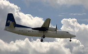 Denim Air Fokker 50 (PH-JXK) at  Manchester - International (Ringway), United Kingdom