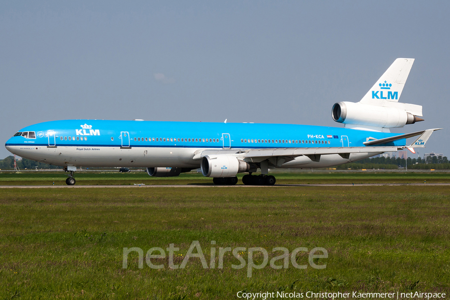 KLM - Royal Dutch Airlines McDonnell Douglas MD-11 (PH-KCA) | Photo 100994