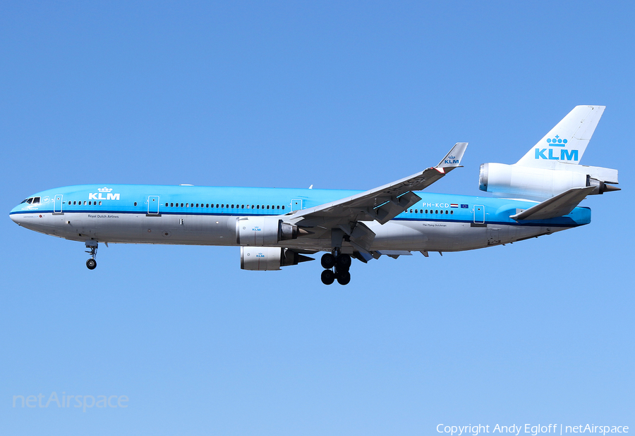 KLM - Royal Dutch Airlines McDonnell Douglas MD-11 (PH-KCD) | Photo 259086
