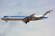 KLM - Royal Dutch Airlines Fokker 100 (PH-KLD) at  Frankfurt am Main, Germany