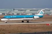 KLM Cityhopper Fokker 100 (PH-KLE) at  Frankfurt am Main, Germany