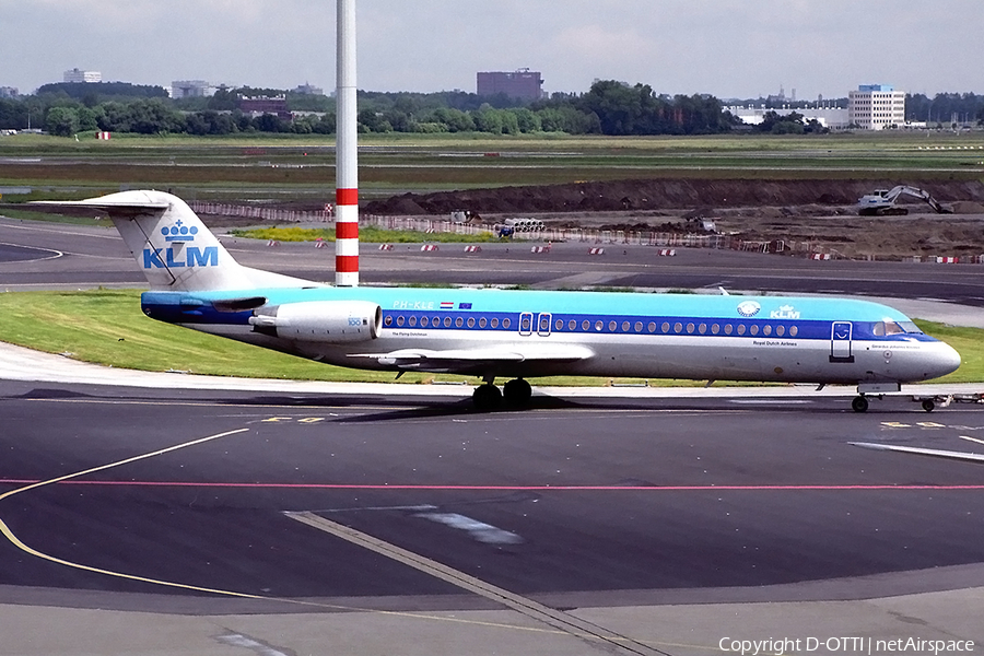 KLM - Royal Dutch Airlines Fokker 100 (PH-KLE) | Photo 143075