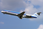 KLM - Royal Dutch Airlines Fokker 100 (PH-KLG) at  Amsterdam - Schiphol, Netherlands