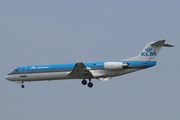 KLM Cityhopper Fokker 100 (PH-KLI) at  Frankfurt am Main, Germany