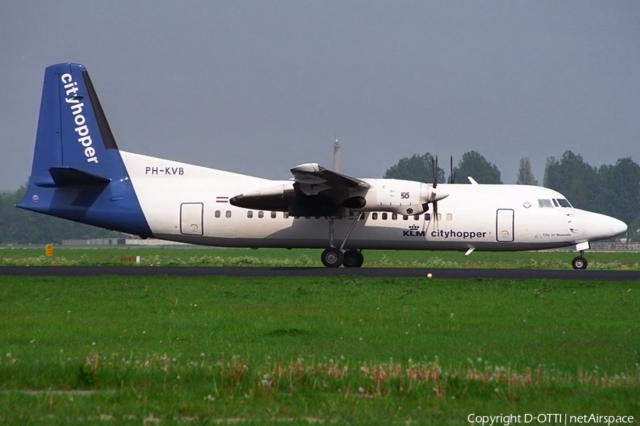 KLM Cityhopper Fokker 50 (PH-KVB) | Photo 190723