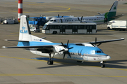 KLM Cityhopper Fokker 50 (PH-KVC) at  Dusseldorf - International, Germany