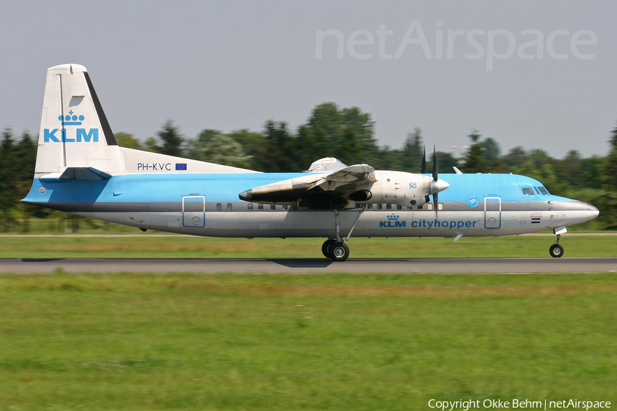 KLM Cityhopper Fokker 50 (PH-KVC) | Photo 193234