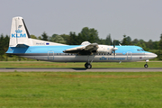 KLM Cityhopper Fokker 50 (PH-KVC) at  Hamburg - Fuhlsbuettel (Helmut Schmidt), Germany