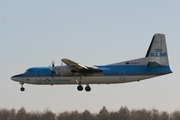 KLM Cityhopper Fokker 50 (PH-KVD) at  Luxembourg - Findel, Luxembourg