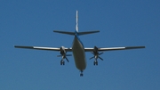 KLM Cityhopper Fokker 50 (PH-KVE) at  Dusseldorf - International, Germany